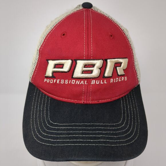 PBR Professional Bull Riders Strapback Trucker Hat Multicolor OS Adjustable Mesh - Picture 2 of 8